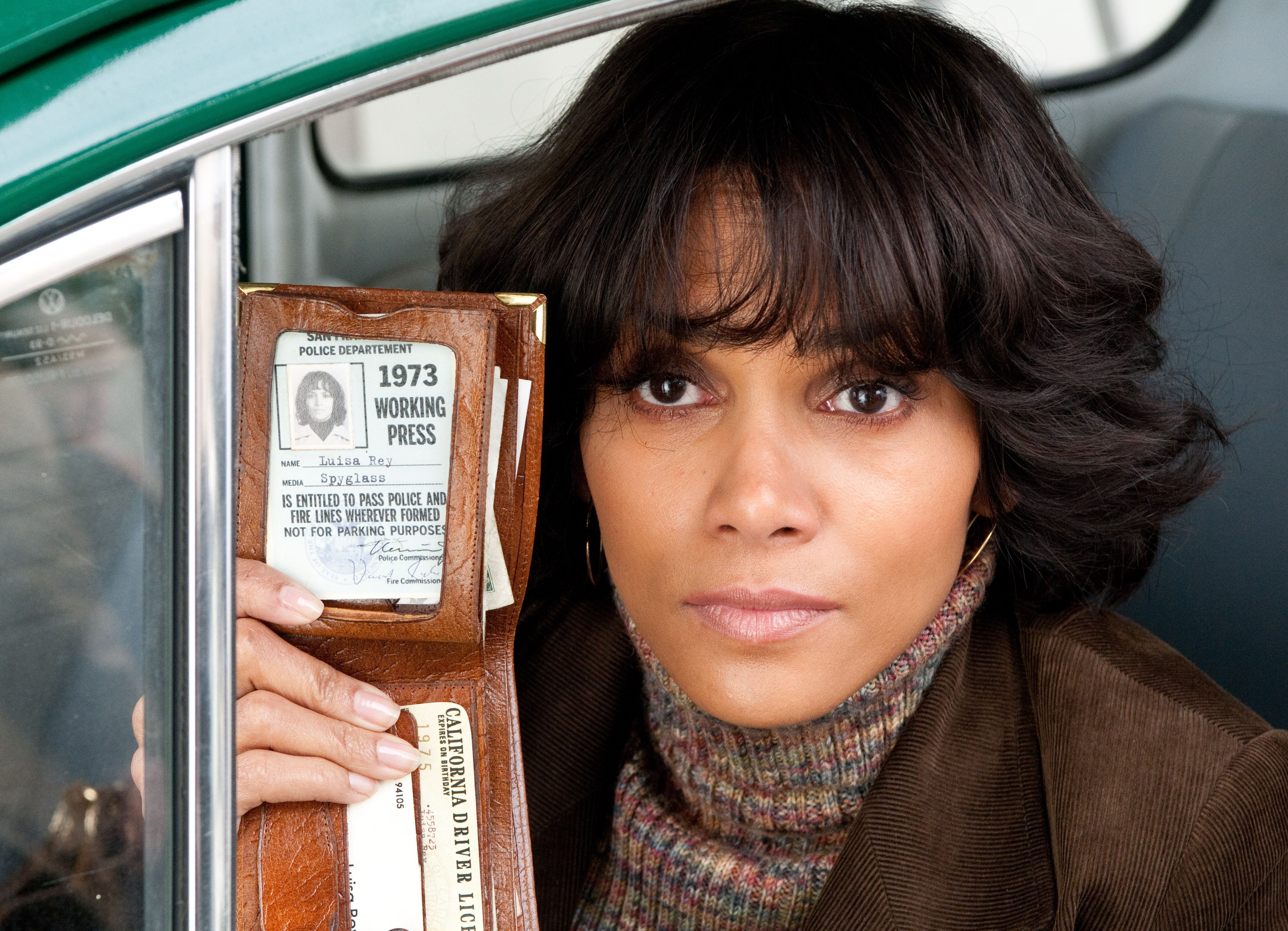 Halle Berry as member of the press in Cloud Atlas