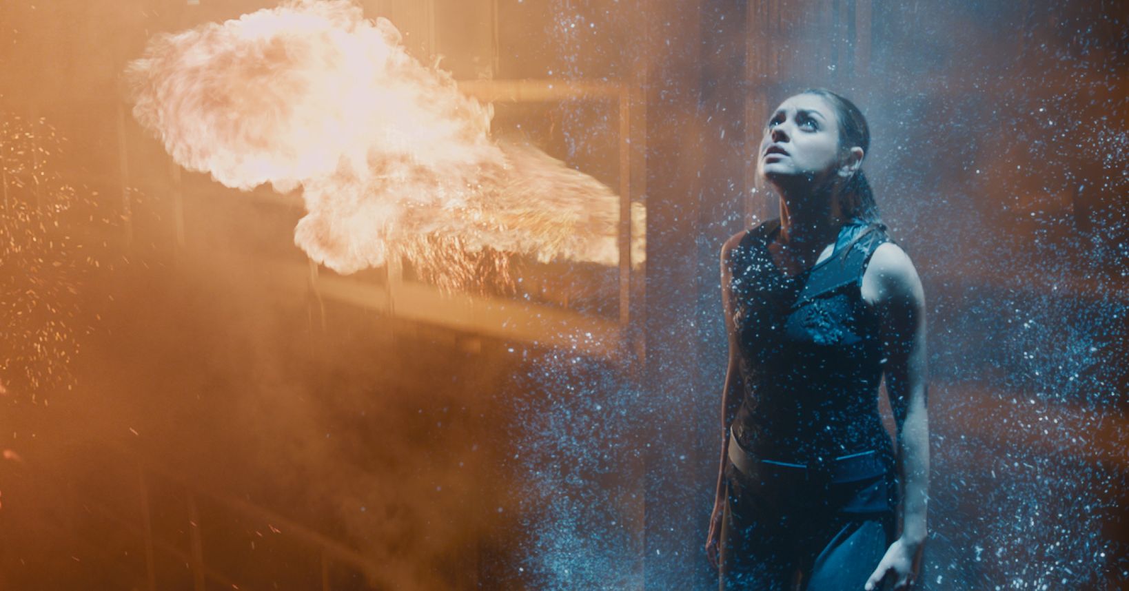 Mila Kunis, fire, water - Jupiter Ascending