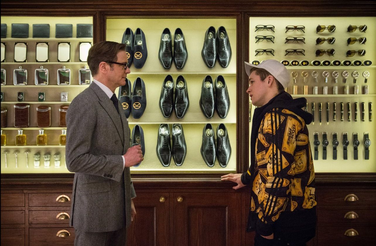 Harry Hart recruiting Eggsy 