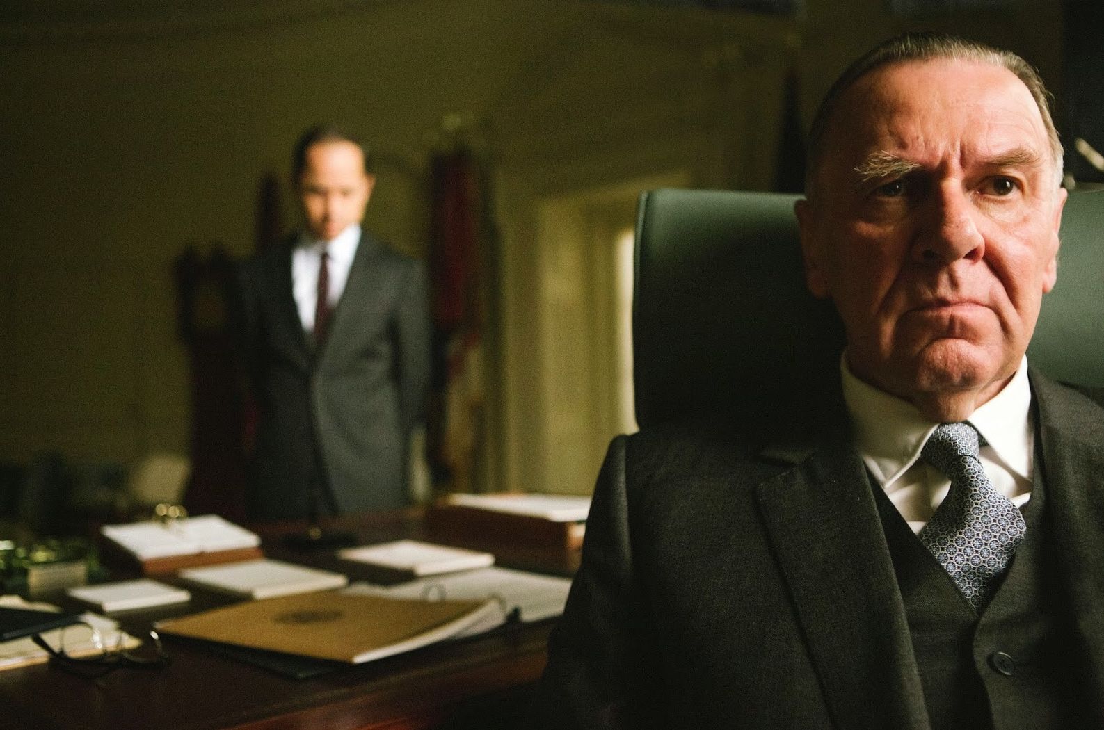 Tom Wilkinson as President Lyndon B. Johnson