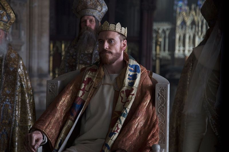 Michael Fassbender as Macbeth