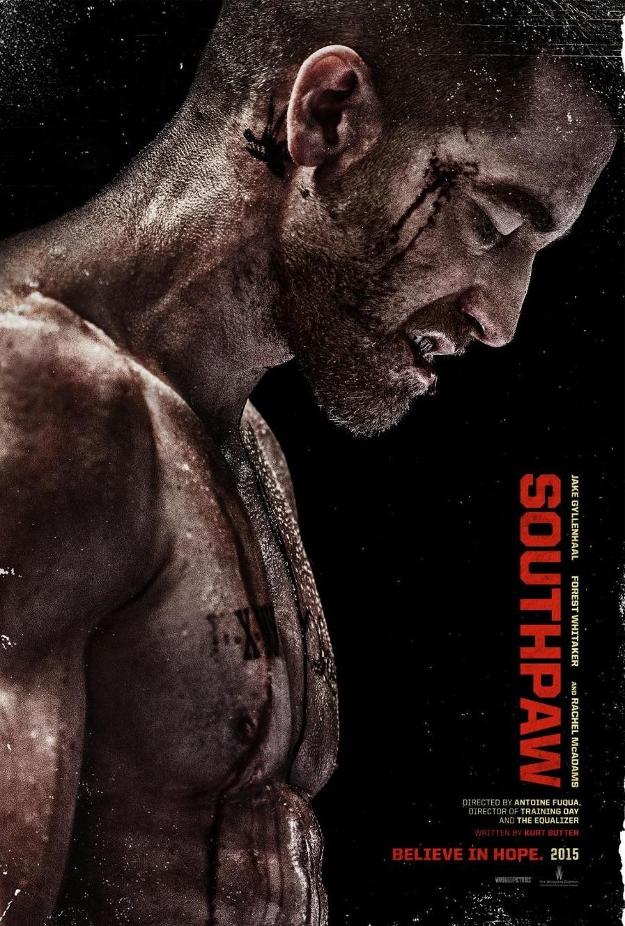 First poster for Southpaw with Jake Gyllenhaal as boxer Bill