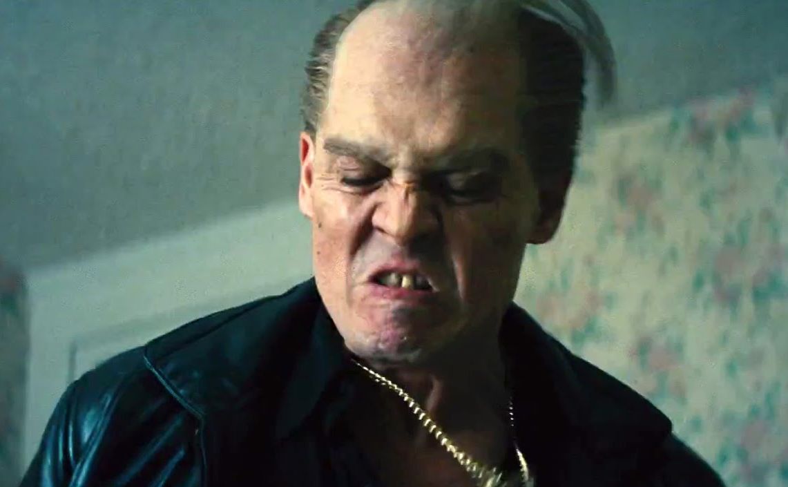 Johnny Depp as Irish mobster James Whitey Bulger