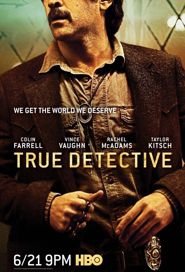Colin Farrell True Detective Poster