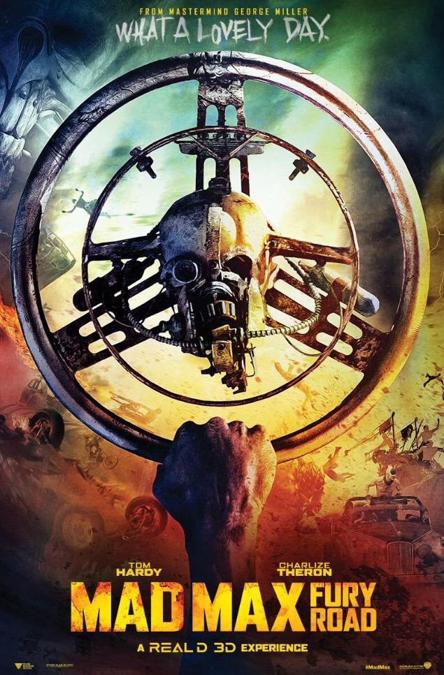 Another Lovely Day - Mad Max Fury Road Skull Poster