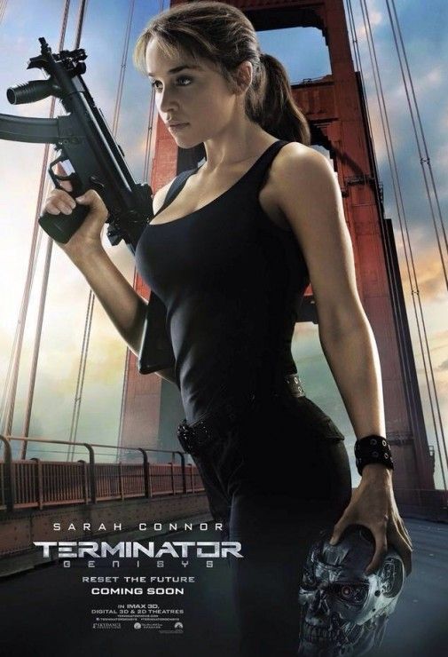 Emilia Clarke - Sarah Connor - Terminator: Genisys