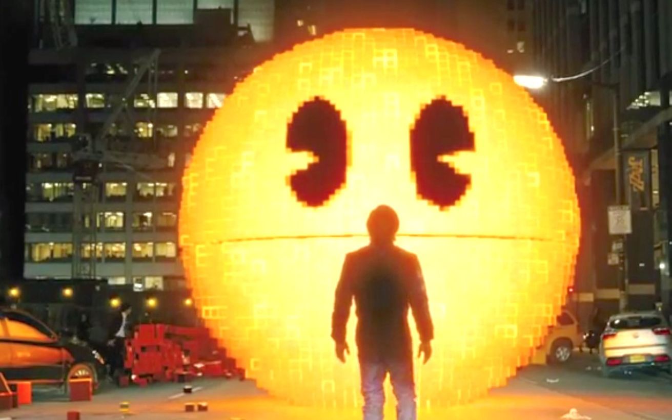 Pac-Man meets its creator in Pixels