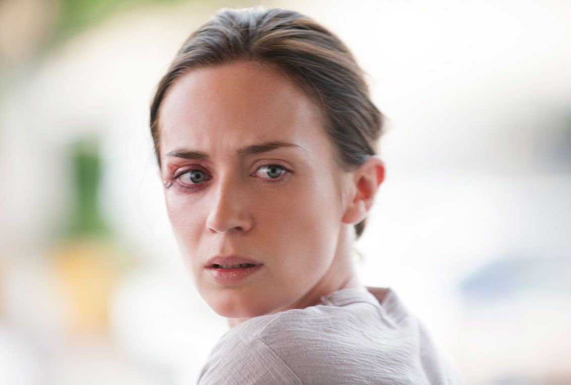 Emily Blunt as FBI agent Kate Macy in Sicario