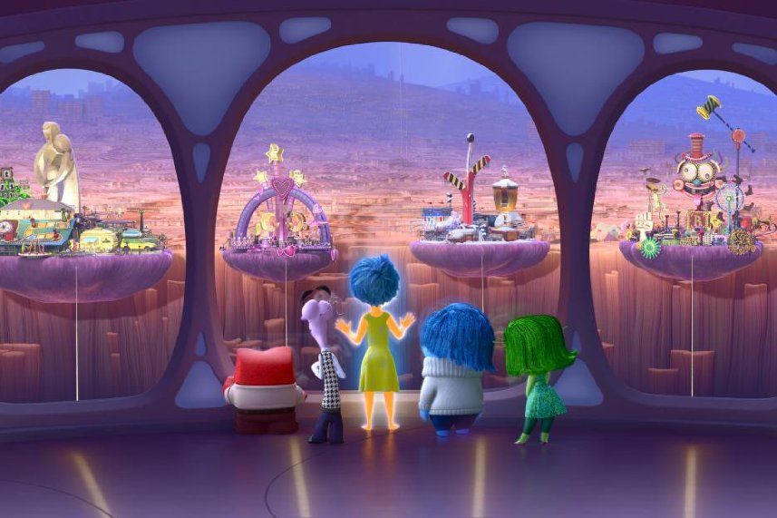Characters of &#039;Inside Out&#039; Look Out Onto Riley&#039;s Memories