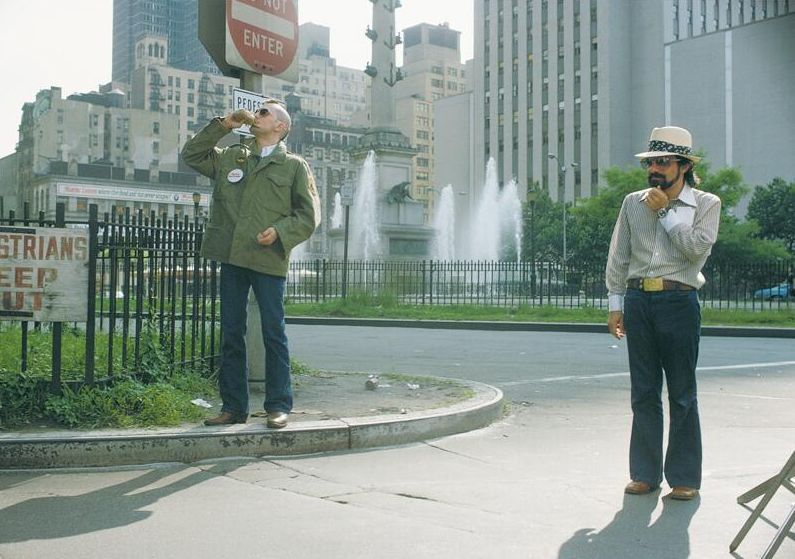 Robert De Niro and Martin Scorsese behind-the-scenes of Taxi
