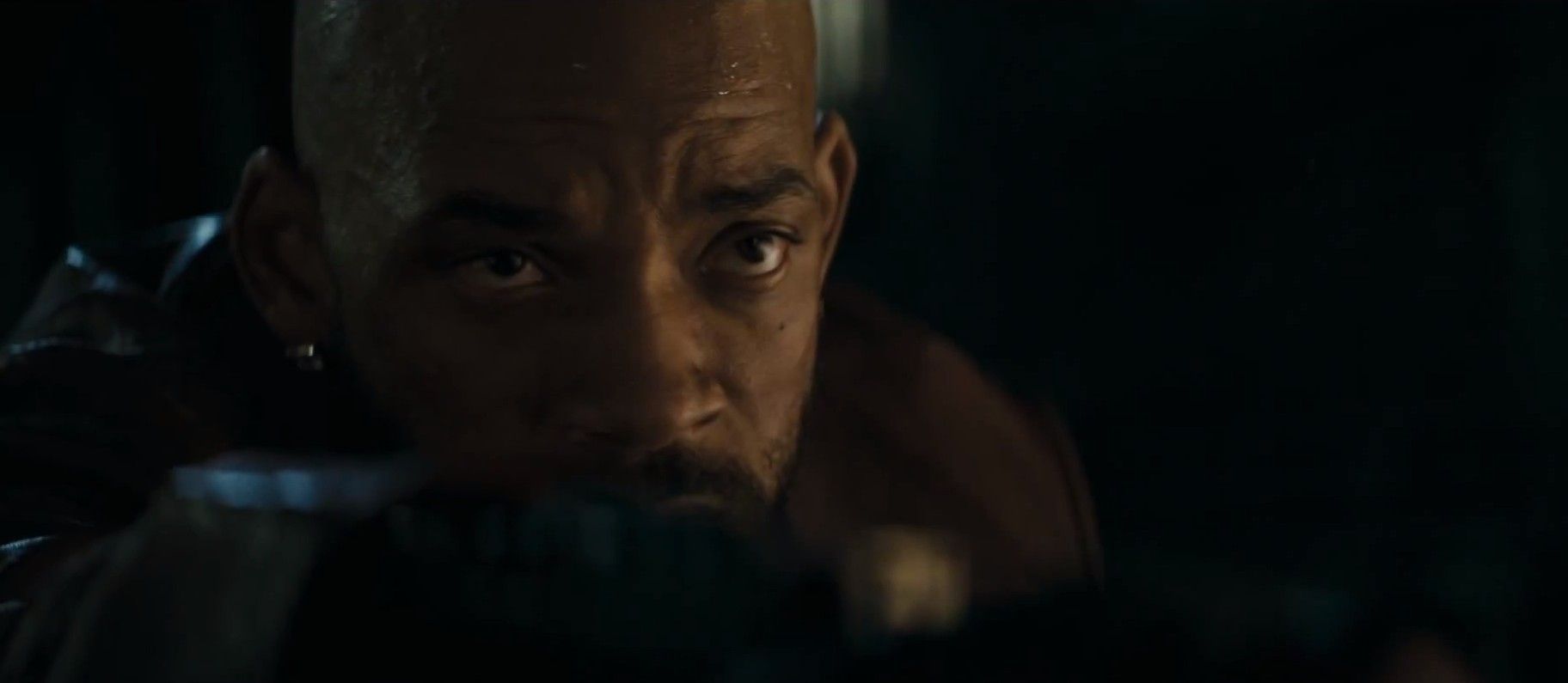 Will Smith Close-Up in Suicide Squad