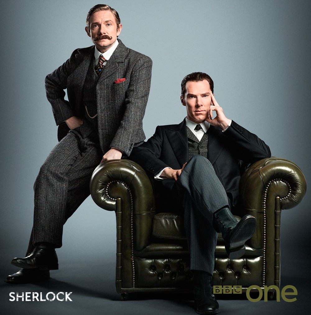 BBC shares new image of Sherlock. Returning Christmas 2015