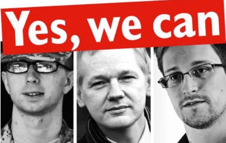 MANNING - ASSANGE - SNOWDEN HEROS