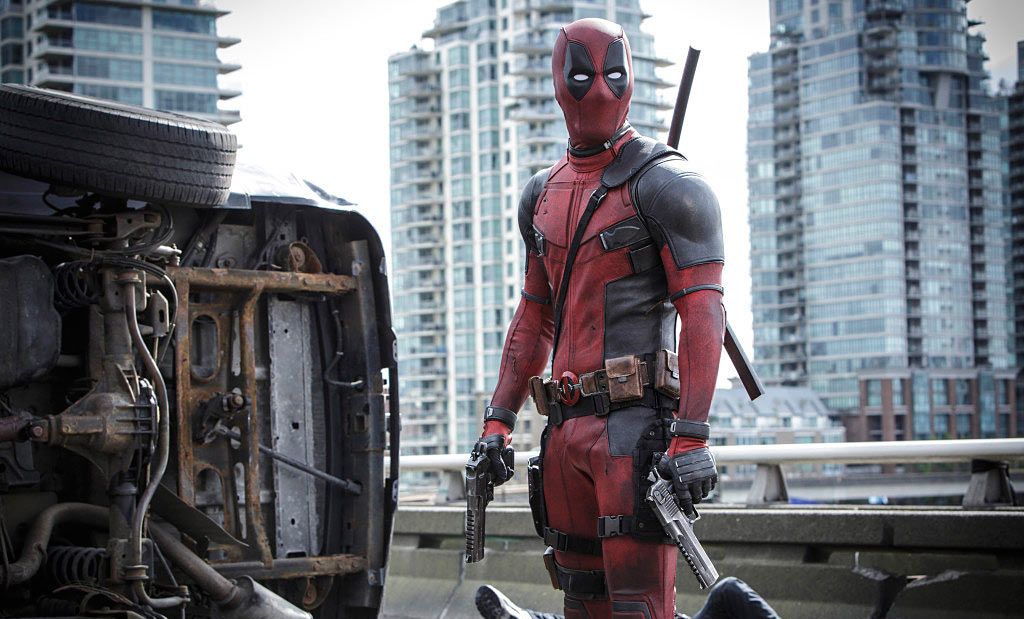 Deadpool Himself with Gun