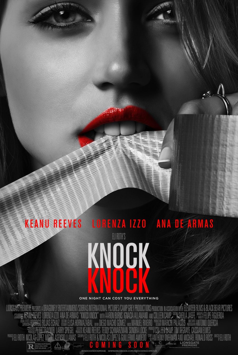 Eli Roth&#039;s &#039;Knock Knock&#039; Poster