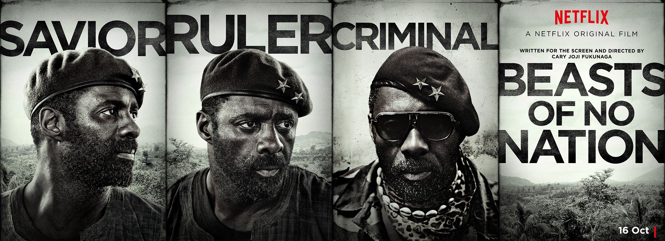 New Banner for Idris Elba&#039;s &#039;Beasts of No Nation&#039; - Savior, 