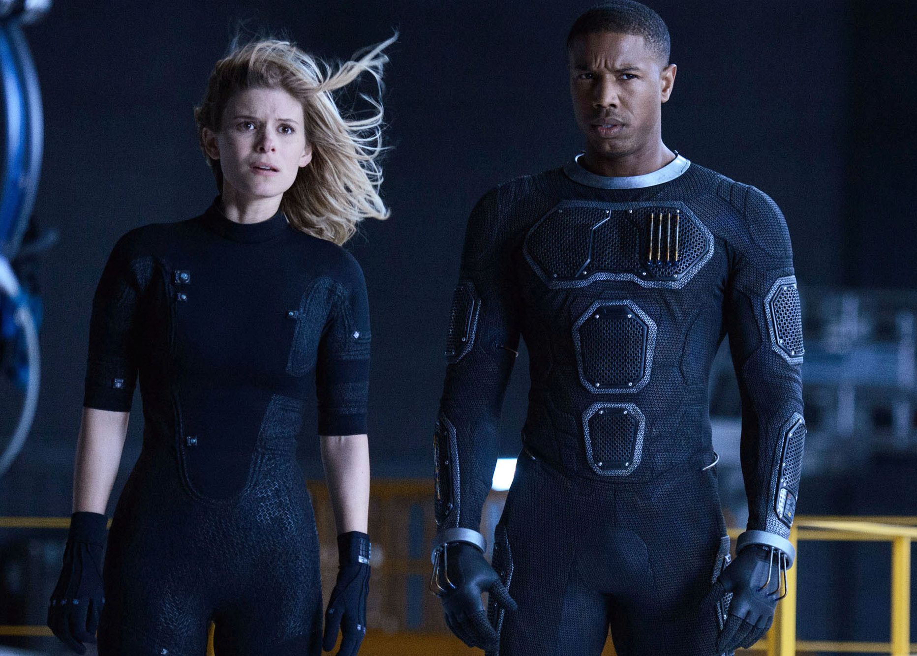 Kate Mara and Michael B. Jordan in &#039;Fantastic Four&#039;