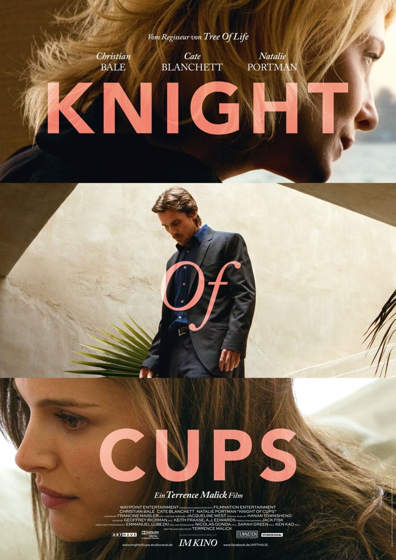 New Poster for Terrence Malick&#039;s &#039;Knight of Cups&#039;