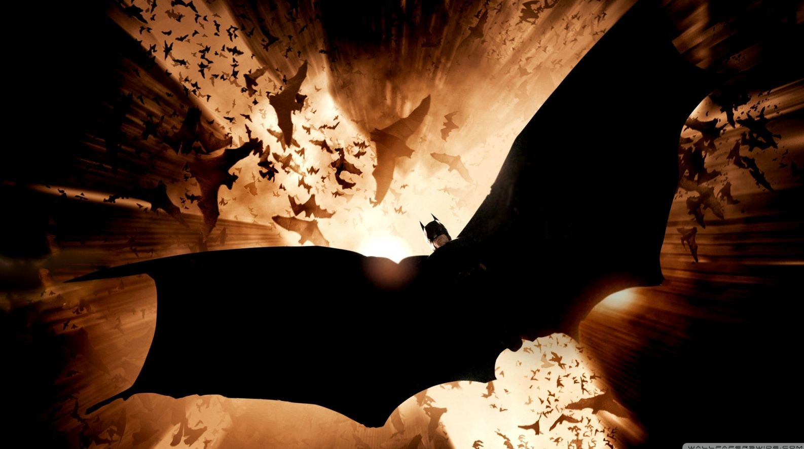 Poster for 2005&#039;s Batman Begins