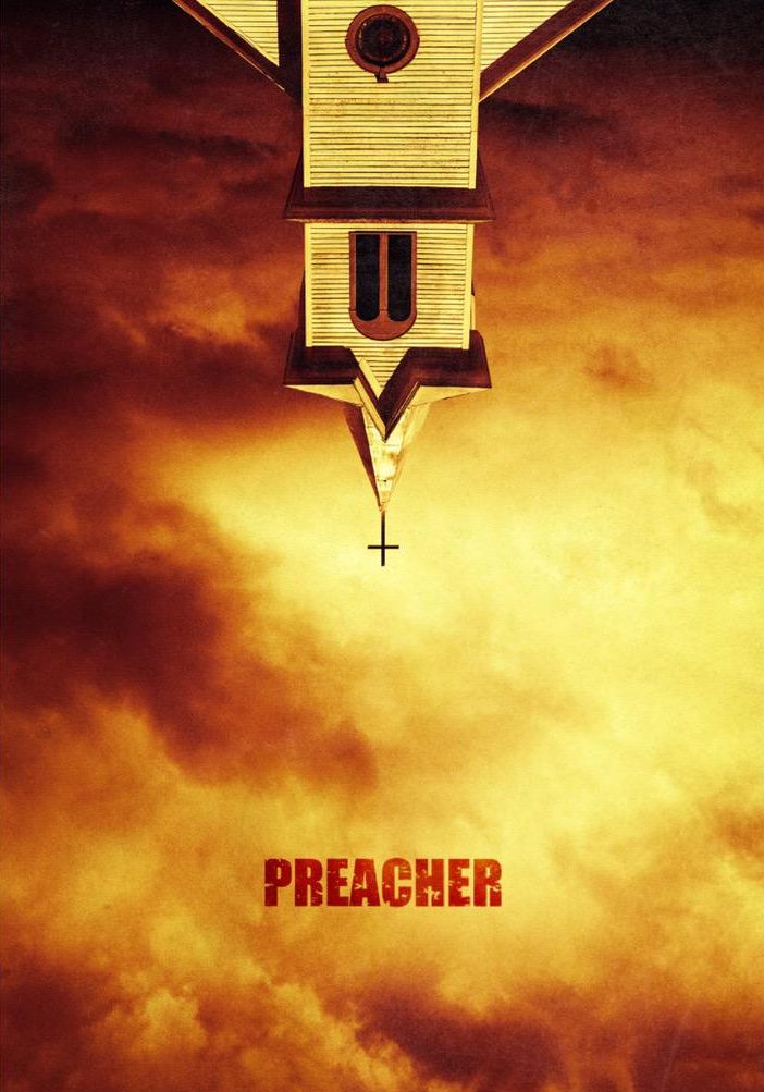 Preacher Poster, Premieres May 2016 on AMC