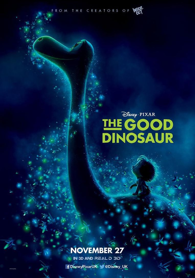 The new poster for Disney-Pixar&#039;s &#039;The Good Dinosaur&#039;