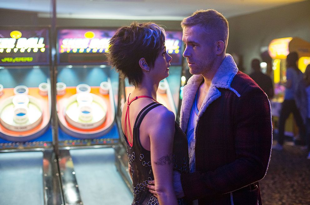 Ryan Reynolds and Morena Baccarin in Deadpool