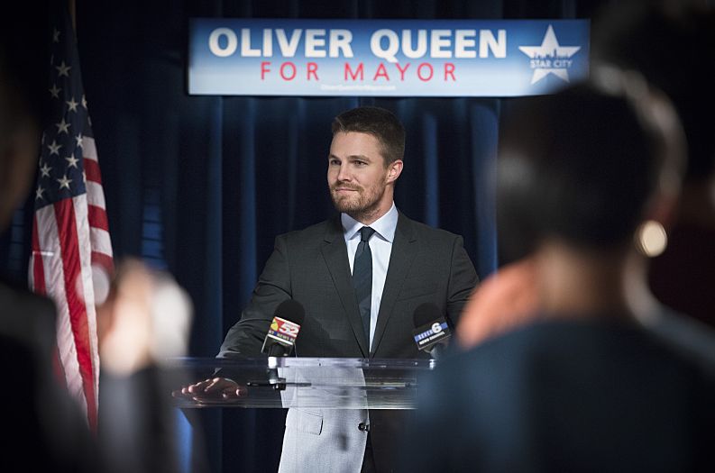 Oliver Queen&#039;s mayoral speech