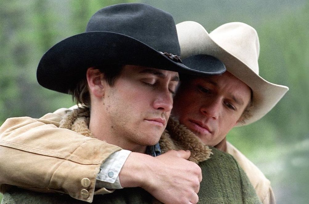 Jake Gyllenhaal and Heath Ledger