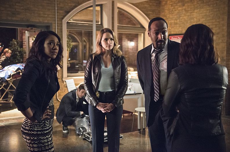 Iris West, Patty Spivot, Joe West