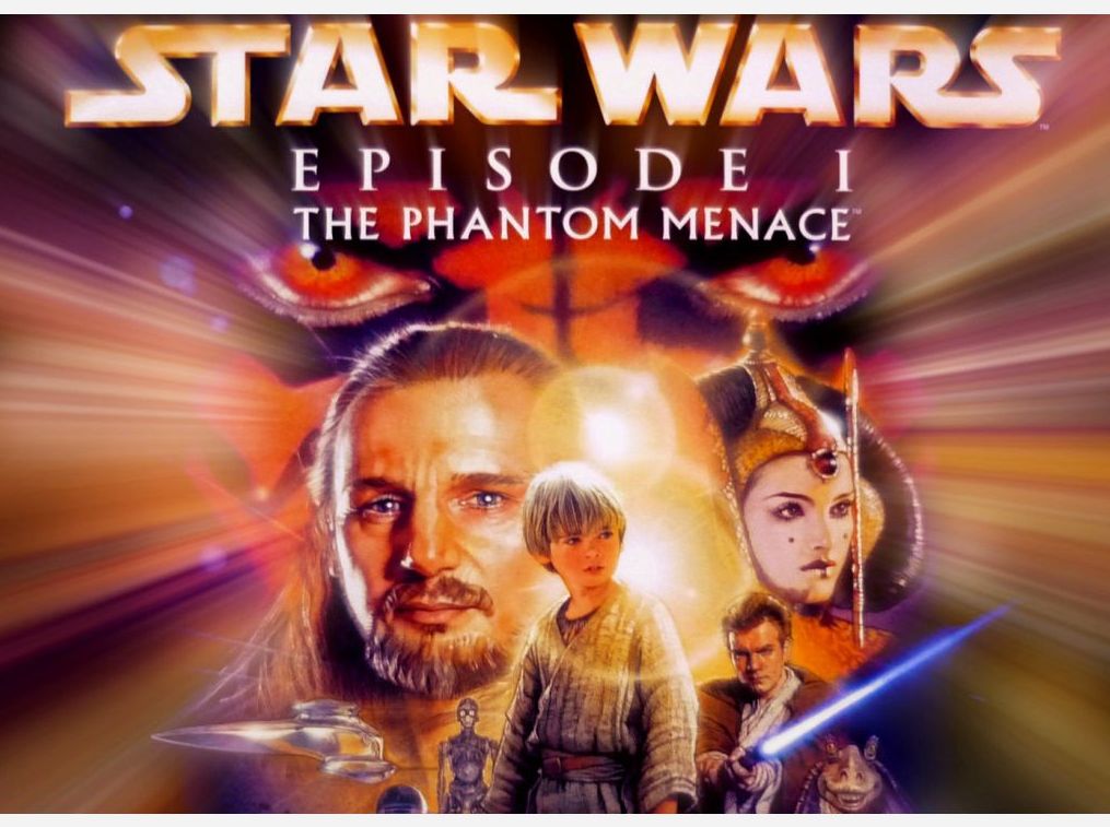 Star Wars: The Phantom Menace poster