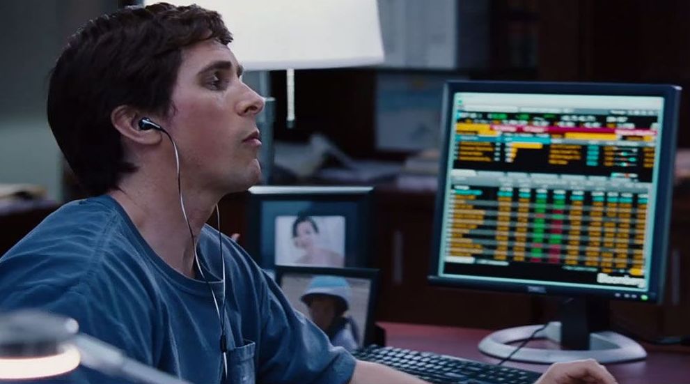 SAG, Golden Globes nominee Christian Bale in &quot;The Big Short&quot;