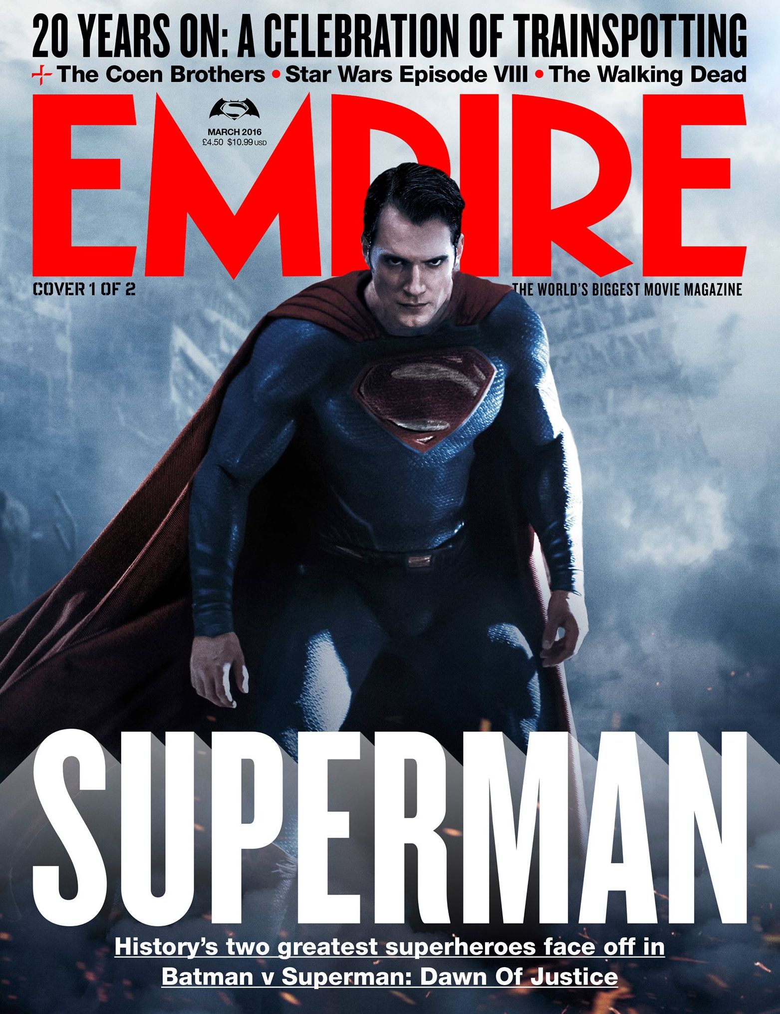 New Empire Magazine Cover Features the Man of Steel