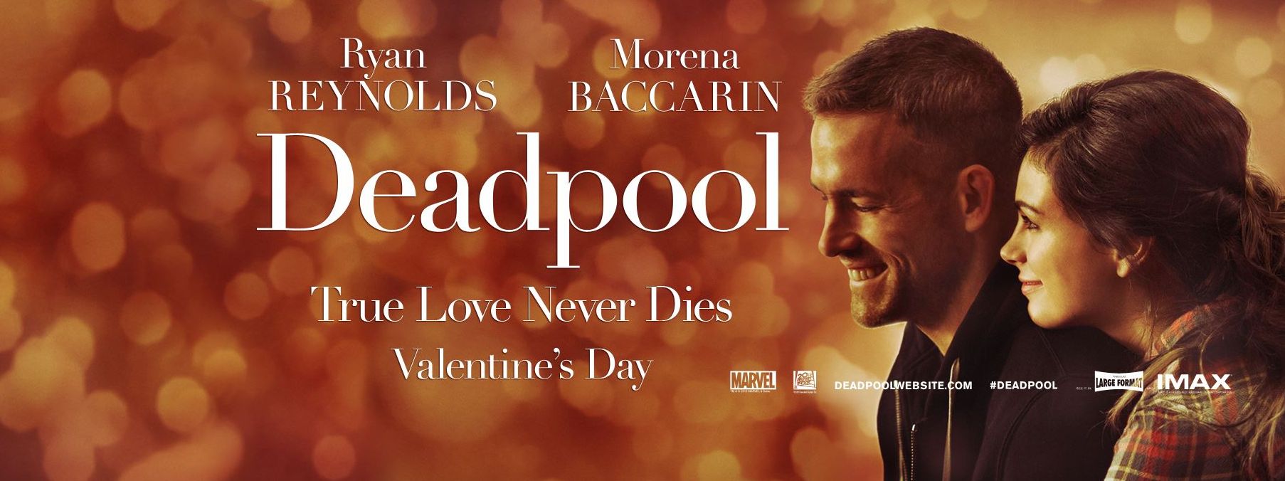 Get ready for the Valentines Day love story, Deadpool. The f