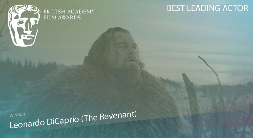 Was there ever any doubt! Leonardo DiCaprio wins Best Leadin