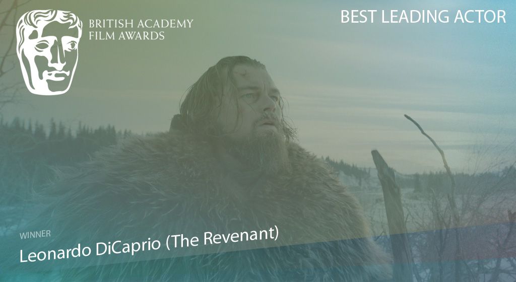 Was there ever any doubt! Leonardo DiCaprio wins Best Leadin