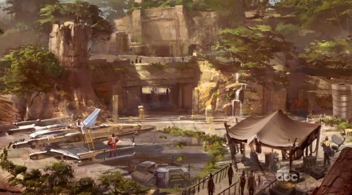 Star Wars Land will put you in the middle of the universe.