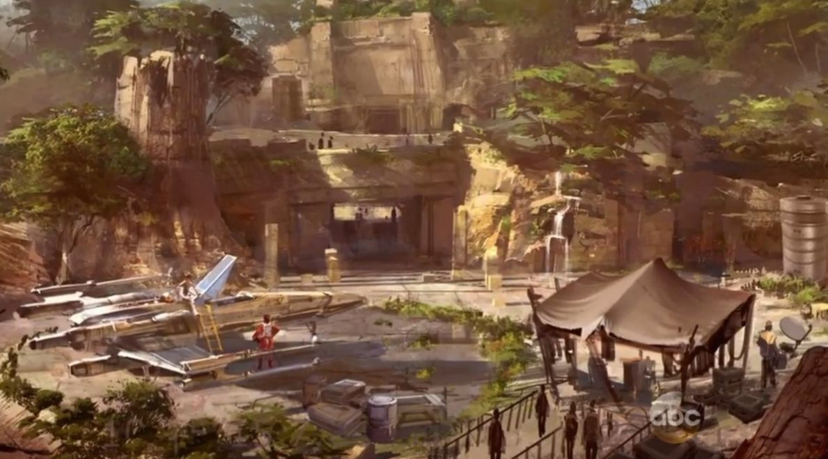 Star Wars Land will put you in the middle of the universe.