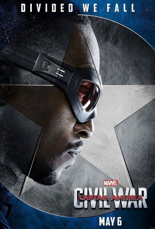 Team Captain America Poster