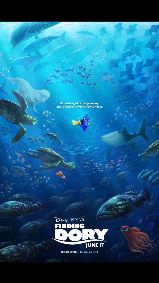 The newest Finding Dory poster!