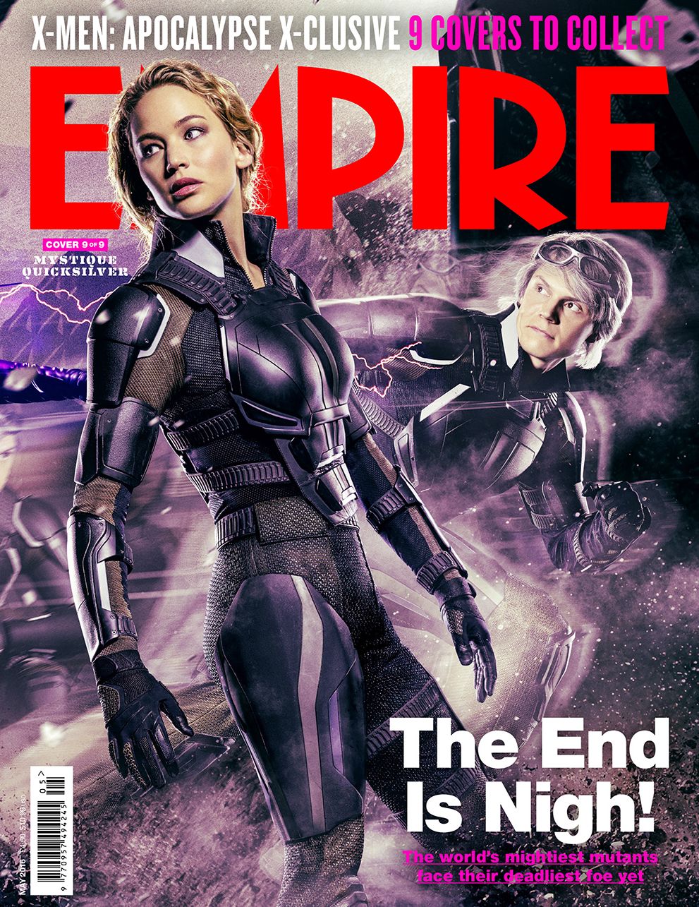 Mystique, Quicksliver X-Men: Apocalypse Empire Cover