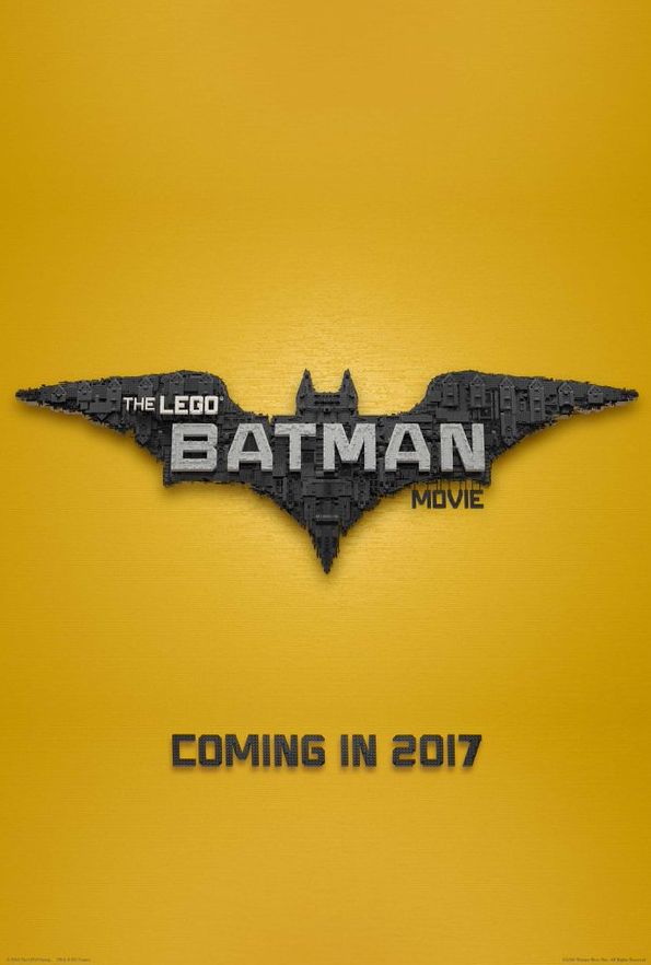 Introducing the Lego Batman Logo in First Poster for Next Ye
