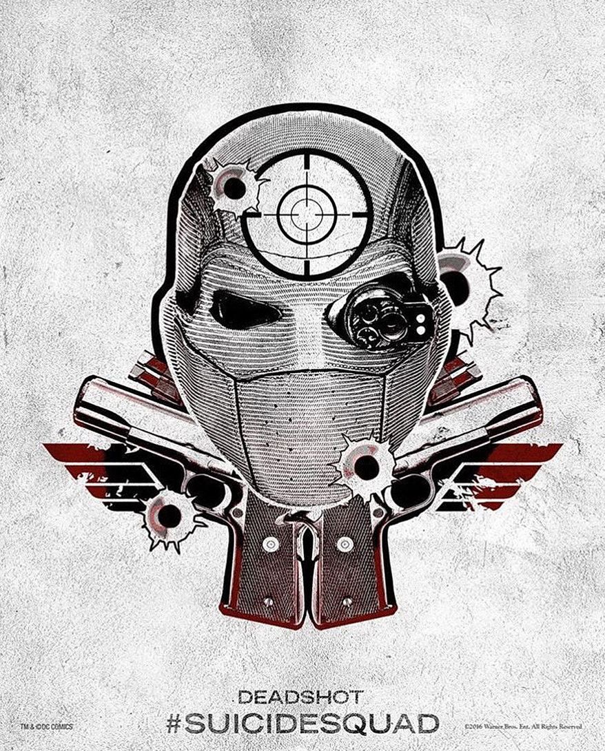 Harley Quinn&#039;s Tattoo Parlor Poster - Deadshot