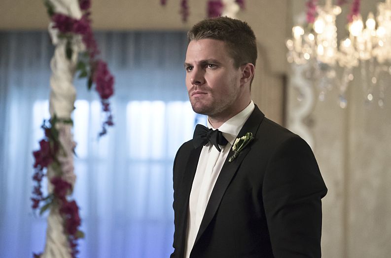 Oliver Queen on his &quot;wedding day&quot;
