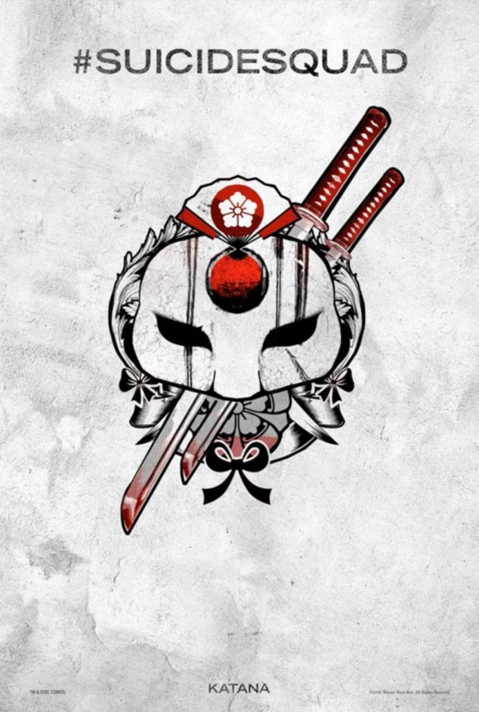 Harley Quinn&#039;s Tattoo Parlor Poster - Katana