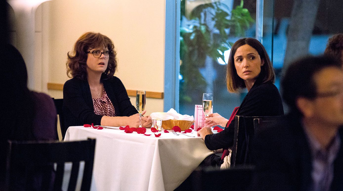 Susan Sarandon and Rose Bryne in &quot;The Meddler&quot;