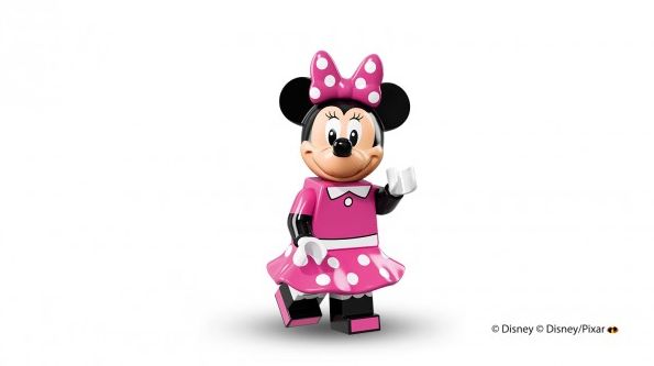 Minnie Mouse in Lego minfigure form