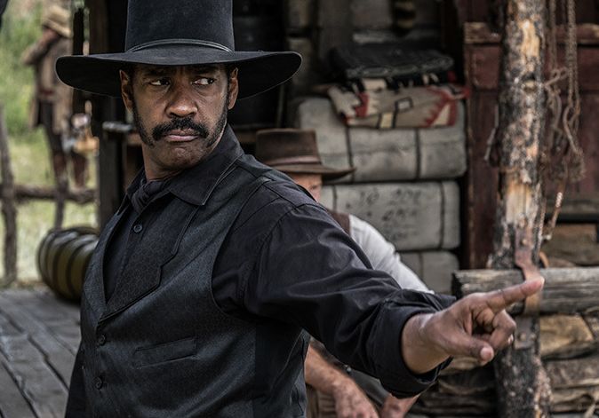 Denzel Washington in The Magnificent Seven