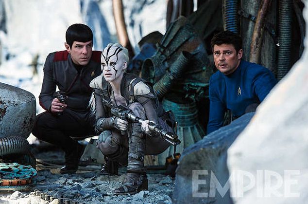 Star Trek Beyond image features Sofia Boutella as the alien 