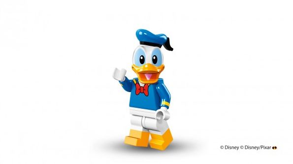 Donald Duck in Lego form