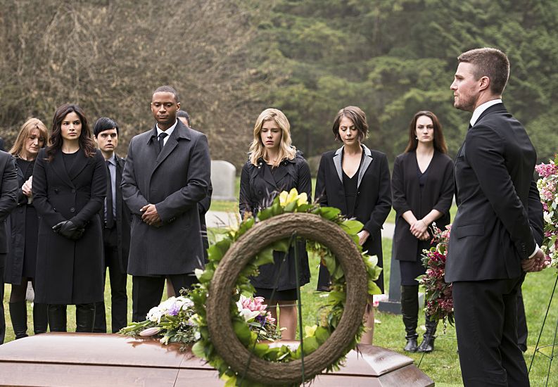 Laurel Lance/Black Canary&#039;s funeral